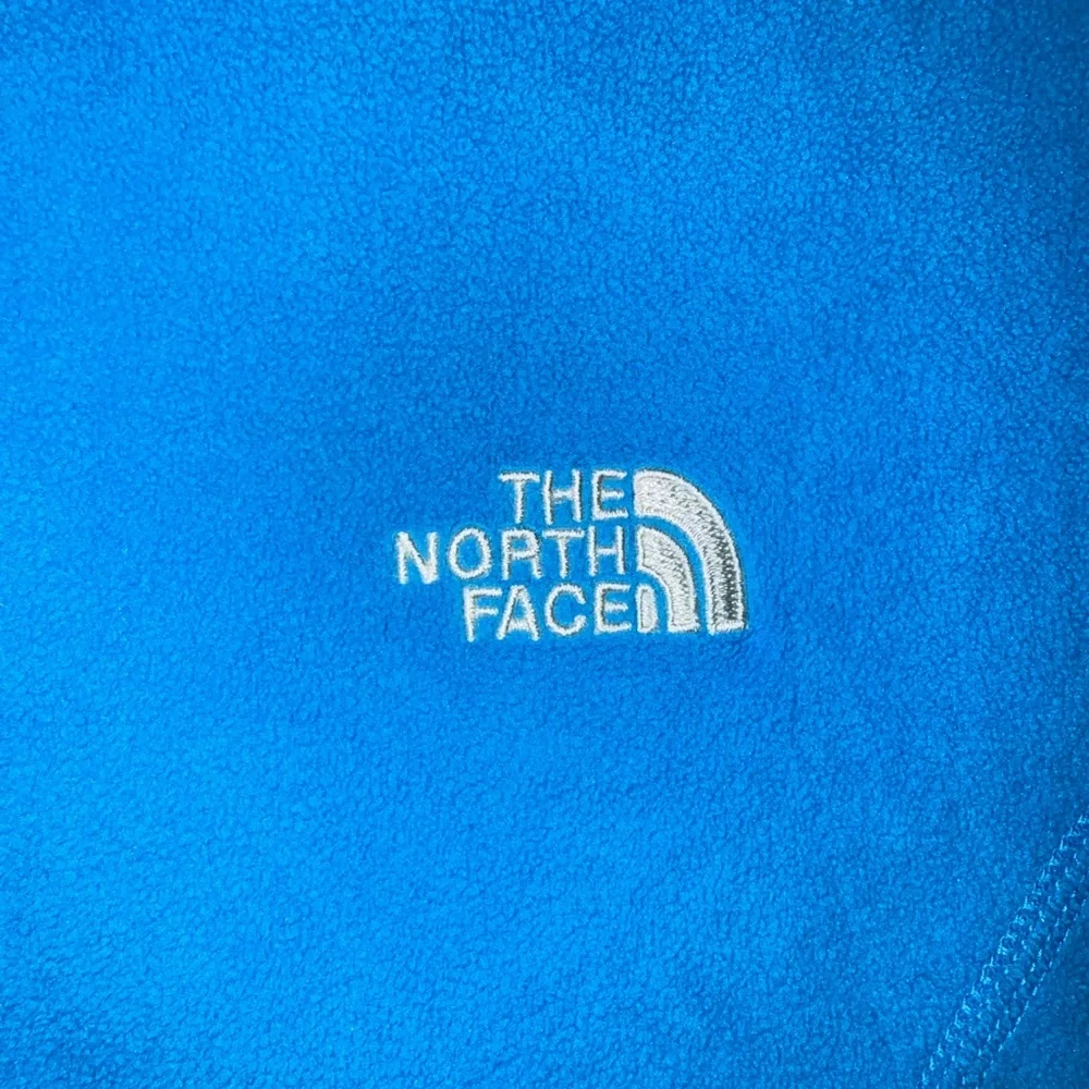 The North Face Vibrant Blue Fleece Pullover sz L - Picture 2 of 6